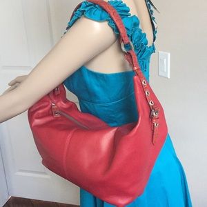 Adrienne Vittadini Red shoulder handbag